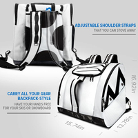 Sac à dos de voyage léger et durable, idéal pour les bottes de ski, en polyester/nylon, toutes saisons, pour accessoires - Vente chaude