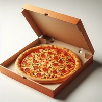 Emballages pour pizzas et sushis Southern Comfort, personnalisables, en matériaux recyclés, cartons ondulés, pour les pizzerias de quartier, durables