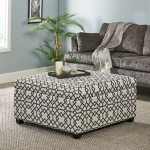 Richmond <b>Storage</b> Ottoman Stylish <b>Stool</b> with Hidden <b>Storage</b> Space - Product Image 1