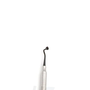 Raspador Óseo Dental para Injertos, Hoja Curva, Doble Extremo, Instrumentos Quirúrgicos de Calidad Superior para Cirugía de Implantes y Curetaje - Product Image 6
