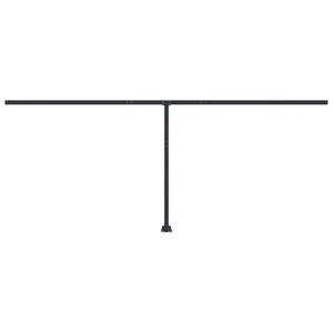 Ensemble de poteaux pour auvents en fer anthracite Taille 236.2 "x 96.5" - Product Image 3