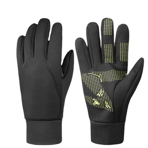 Anti <b>Slip</b> Riding Gloves Breathable Quick Dry 4- Way Stretch Fabric For Tight Fifteen & Durability New Trendy Running Gloves - Product Image 1