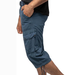 Pantalones Cortos Cargo Casuales para Gimnasio y Aire Libre, de Secado Rápido, con Múltiples Bolsillos, Elásticos, para Trabajo, Moda Urbana, Altamente Recomendados - Product Image 4