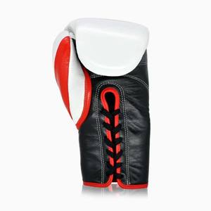 Gants de boxe professionnels en similicuir pour adultes 8oz 12oz 14oz 16oz avec des gants d'entraînement de combat en dentelle - Product Image 5