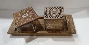 Quemador de Bakhoor de madera de lujo para hogares árabes con elegante artesanía, ideal para eventos especiales y reuniones. - Product Image 4