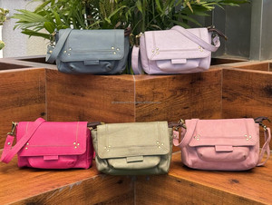 Bolso bandolera de cuero genuino reciclado de nuevo diseñador, bolsos de lujo de gran capacidad de cuero colorido occidental para mujer - Product Image 5