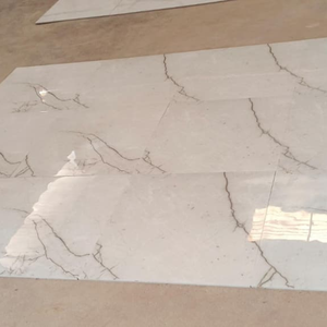 Carreaux de sol en porcelaine émaillée polie de qualité supérieure 60x60 cm, design carré moderne, surface brillante, adhésifs pour villa et école - Product Image 3