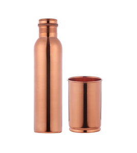 Bouteille d'eau en cuivre martelé – Design élégant – Nouveauté très prisée - Product Image 2