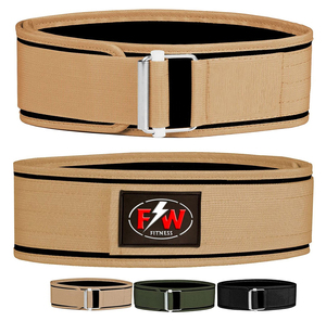 Self-Locking Weightlifting <b>Belt</b> 100% Nylon Auto Lock Buckle Lumbar Support Gym Powerlifting <b>Belt</b> Multi-Color OEM Wholesale - Product Image 4