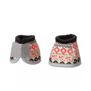 Low OEM Equestrian Horse-Riding Bell <b>Boots</b> Customizable All Colors Wholesale Western Style Horse Bell <b>Boots</b> - Product Image 1