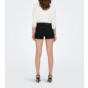 Shorts de mezclilla modernos para mujer, diseñados para amantes de la moda actual con tela de mezclilla suave y duradera. - Product Image 2