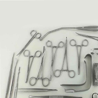 Ensemble d'instruments chirurgicaux professionnels pour l'ablation des amygdales, manuel, réutilisable, en acier inoxydable, kit d'instruments de chirurgie ORL