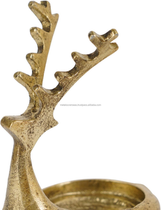 Renne Décoration De Noël De Noël Statues De Renne Décor pour Intérieur Décor À La Maison Table Manteau Armoire Bureau Bureau - Product Image 3