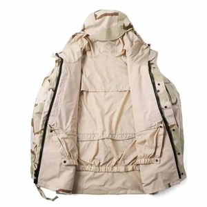 Veste de chasse en softshell camouflage à manches longues pour homme STALWART IMPEX, doublure en polyester/nylon élasthanne, imperméable, orange - Product Image 6