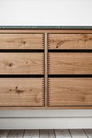 Panneau de façade de tiroir de meuble moderne en bois massif, fabricant OEM personnalisé