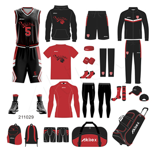 Conjunto de Uniforme de Baloncesto Personalizado, Ropa Deportiva, Equipación Deportiva de Secado Rápido, Ropa Deportiva Estampada, 100% Poliéster, Pantalón Corto - Product Image 1
