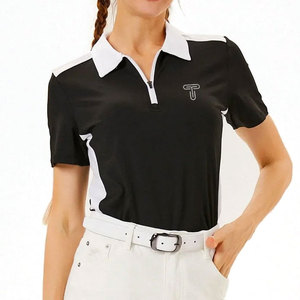Camiseta Casual de Manga Corta para Mujer, Color Sólido, 100% Algodón, Secado Rápido, Transpirable, de Alta Calidad, Personalizable y Moderna - Product Image 1