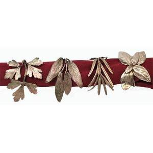 Anneau de serviette en métal poli à la main, conçu pour les dîners haut de gamme et une présentation de table élégante - Product Image 2