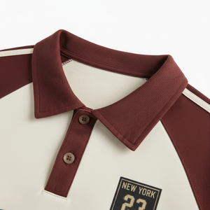 Camiseta Polo Deportiva Vintage Unisex Personalizada de Fábrica, 100% Algodón, Resistente, Transpirable, Ropa de Verano al por Mayor - Product Image 3