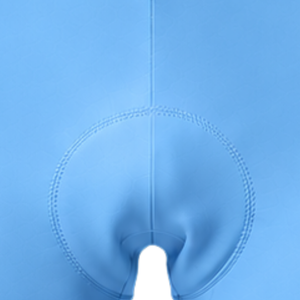 Sky Blue White Padded <b>Cycling</b> <b>Shorts</b> Custom Breathable Quick Dry Stretch Bicycle Road Racing Riding Training Sportswear Bottoms - Product Image 5