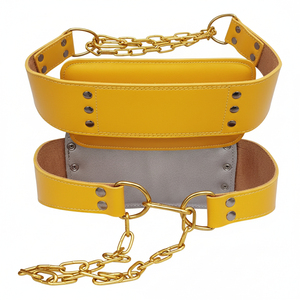 เข็มขัดยกน้ำหนักหนังสำหรับออกกำลังกายแบบกำหนดเองได้ สำหรับฝึกความแข็งแรง พร้อมโลโก้ - Product Image 6