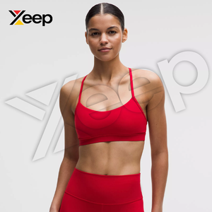 Soutien-gorge de sport pour femme XEEP de haute qualité XC-SB-35, simple, respirant, bretelles réglables, coussinets amovibles, maintien élevé, séchage rapide - Product Image 1