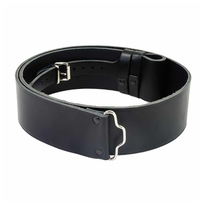 Men's Black Genuine Cowhide Leather <b>Belt</b> Vintage <b>Silver</b> Pin <b>Buckle</b> Embossed Letter Customizable Width Length Durable Casual - Product Image 1