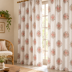 Premium 60s Cotton Rod Pocket Window <b>Curtains</b> Soft Breathable Drapes for Living Room Bedroom Home Decor Custom Wholesale Orders - Product Image 2
