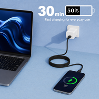 Câble USB-A vers Type-C noir pour la charge quotidienne et la synchronisation des données, fiable et fluide, pour téléphones, tablettes et ordinateurs portables