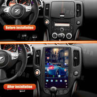 Autoradio AuCar 13,6'' Android 13 Écran Tesla Navigation GPS Lecteur multimédia DVD pour Nissan 370Z 2009-2021 Stéréo auto