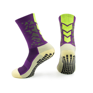 Premium Football Socks High Stretch Sports Crew Socks Comfortable Athletic Performance Socks For Soccer Players - Product Image 2