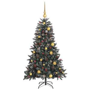 Árbol de Navidad Artificial de 150 LED con Luces Verdes de 59.06 Pulgadas para Iluminación Festiva - Product Image 4