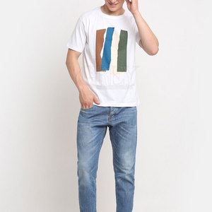 Camiseta Cómoda Personalizada con Serigrafía, Poliéster/Algodón, Casual, Manga Corta, Transpirable, Ecológica, 220g, Alta Calidad - Product Image 4
