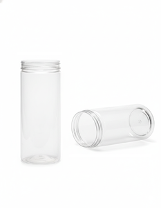 Pot en plastique PET rond transparent avec bouchon à vis, 500g, 600g, 700g, 800g, 1Kg – Trouvez un modèle similaire - Product Image 2