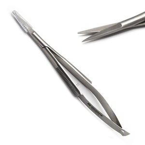 MEDSPO Kit Básico Manual de Microcirugía de Acero Inoxidable, Instrumentos Quirúrgicos, Portaagujas Castroviejo, Tijeras Reutilizables - Product Image 3