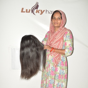Raw Super Double Drawn Straight Remy Indian Human Hair <b>Wig</b> HD Transparent <b>Lace</b> <b>Frontal</b> Glueless Pre Plucked Natural Natural Wave - Product Image 6