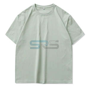 เสื้อยืดผู้ชายผ้าฝ้าย 100% แขนสั้น พิมพ์ลายโลโก้ด้านหน้า คุณภาพสูง แบบเรียบง่าย ดีไซน์เปล่า สำหรับงานสั่งทำ - Product Image 2