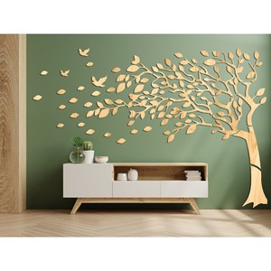 Art mural en bois de Sheesham fait main - Arbre de vie - Décoration murale en bois de Moradabad - Product Image 4