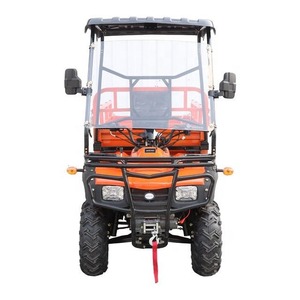 Véhicule tout-terrain agricole avec benne basculante hydraulique, transmission manuelle par arbre, moteur 4 temps essence/diesel, haute capacité de charge - Product Image 1