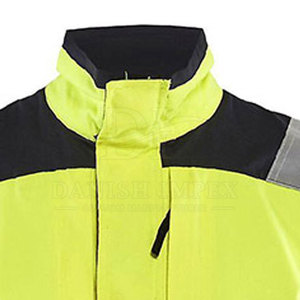 Customizable Outdoor Construction <b>Worker</b> Safety <b>Jacket</b> with Pockets Wholesale Prices Workwear <b>Jackets</b> with Customized Logo - Product Image 4