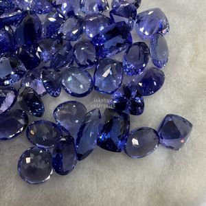 Pierre précieuse naturelle certifiée Tanzanite facettée pour la fabrication de bijoux, Tanzanite brute de qualité loupe, lot en gros, meilleur prix de gros - Product Image 2