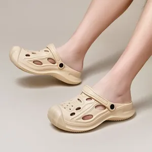 รองเท้าแตะผู้ชาย Litfun รุ่นปี 2025 สำหรับฤดูร้อน แบบกันน้ำ ทำจากวัสดุ EVA เหมาะสำหรับใส่ในสวน แฟชั่นลายพราง รองเท้าแตะชายหาดกลางแจ้ง รองเท้าแตะแบบสวมในบ้าน - Product Image 5