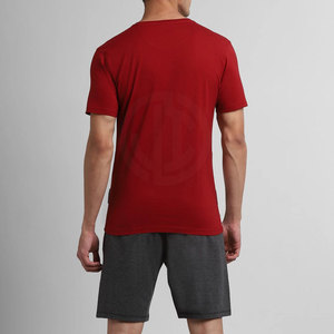 Wholesale <b>Men's</b> Casual Winter T-Shirt and <b>Shorts</b> Set High Quality Eco-Friendly Sportswear - Product Image 3