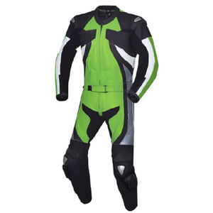 Conquista cada kilómetro con confianza con este traje de moto de cuero de dos piezas. Elige durabilidad y estilo. Traje de moto de cuero. - Product Image 1