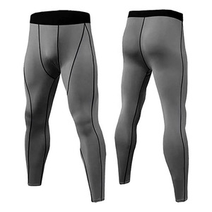<b>Men's</b> Long Sleeve <b>Compression</b> <b>Shirts</b> & Base Layer Legging Tights Custom Made Fitness Workout Athletic 2 Piece Set <b>For</b> <b>Men</b> - Product Image 2