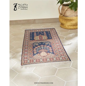 Alfombra de Oración de Lana Premium Suave y Elegante, Muy Popular, para Adoración y Meditación Musulmana, en Venta - Product Image 6