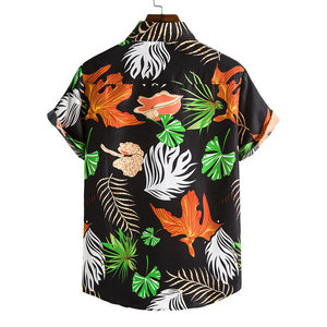 Top Fashion Men's <b>Hawaiian</b> Tropical Printed Sublimation Summer <b>Shirt</b> Premium Quality 100% Polyester Anti-UV Short <b>Sleeve</b> - Product Image 4