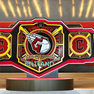 Cinturón de Campeonato de los Cleveland Guardians, Talla Adulto, Modelo Legacy, Hecho en Zinc de 2mm y 4mm - Product Image 2