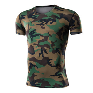 Men's <b>Black</b> Quick Dry <b>Compression</b> T-<b>Shirt</b> Short Sleeve Slim Fit O-Neck Sporty Activewear Gym Fitness Exercise Top - Product Image 4