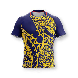 Best Manufacturer's Premium Quality Rugby Jersey Breathable Quick Dry Eco-Friendly 100% Polyester Sportswear Best Seller - Product Image 1
